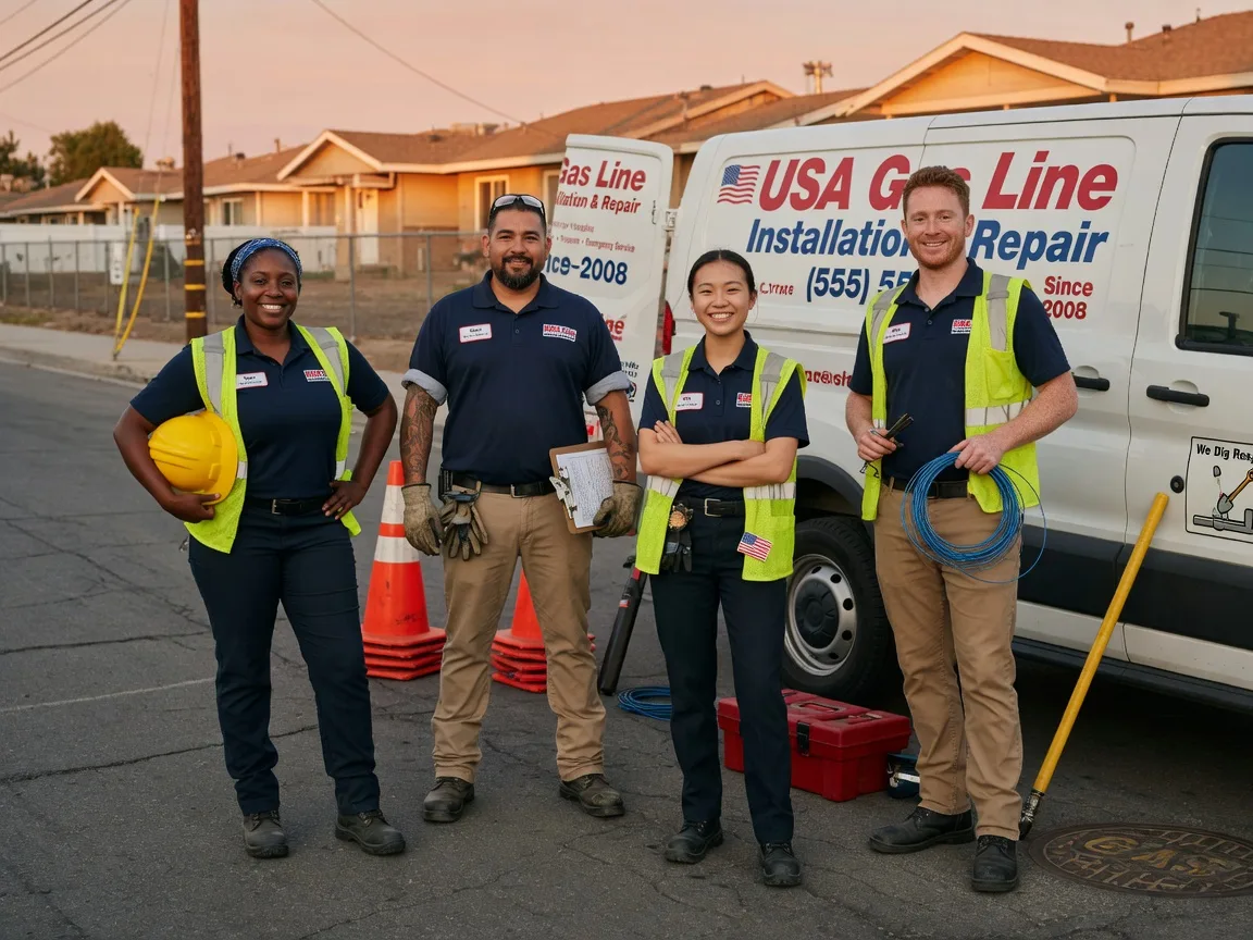 Gas Line Installation company in Mapleton, IA